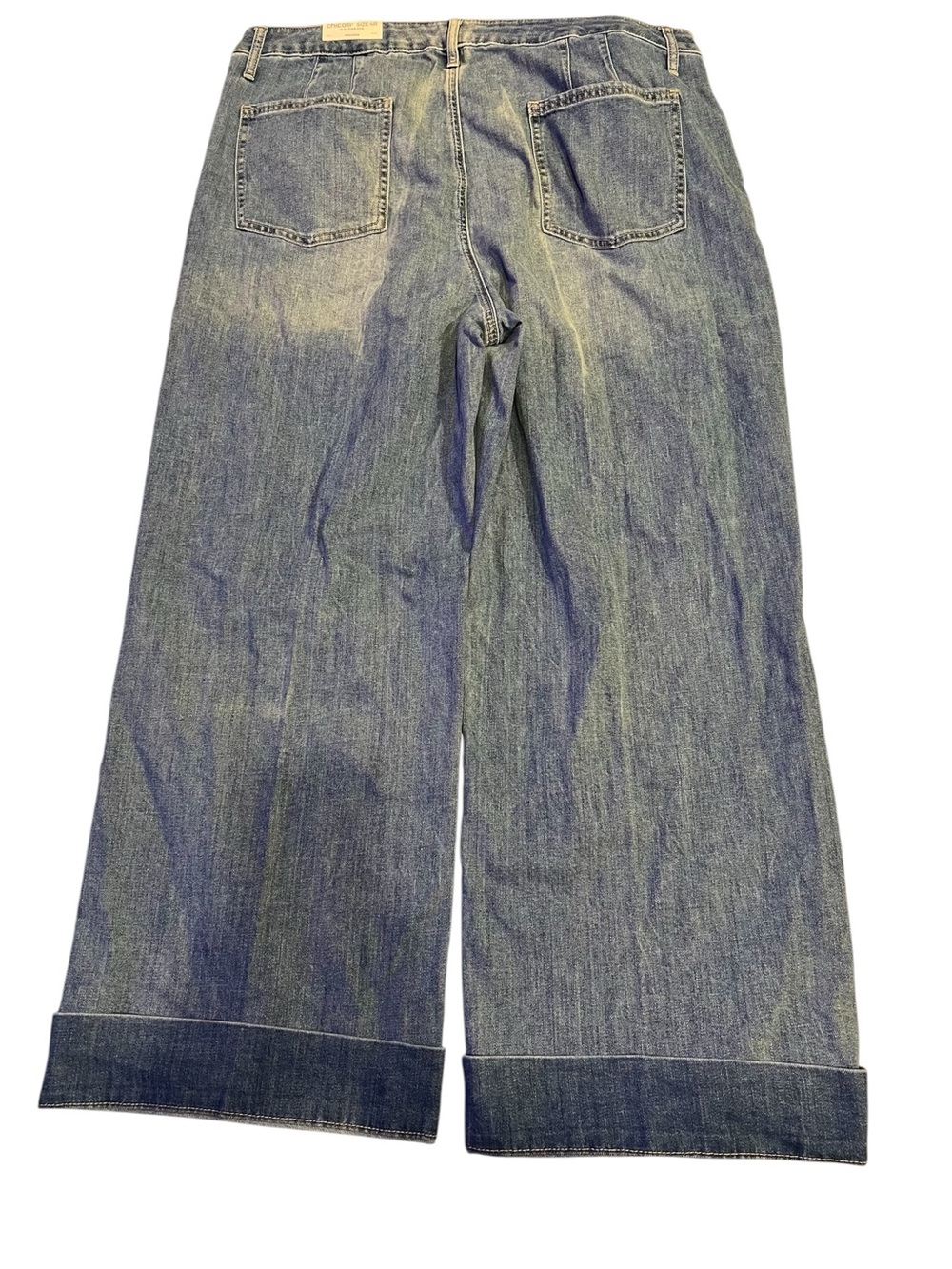 Chicos trouser jeans wide leg high rise size 20 - Picture 3 of 11